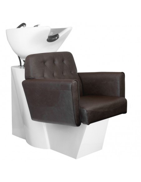 GABBIANO HAIR WASH UNIT HAMBURG BROWN