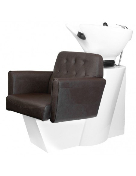GABBIANO HAIR WASH UNIT HAMBURG BROWN
