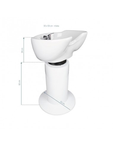 GABBIANO WASHING STATION MT-A5 WHITE