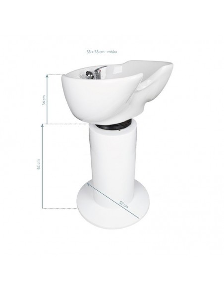GABBIANO WASHING STATION MT-A5 WHITE