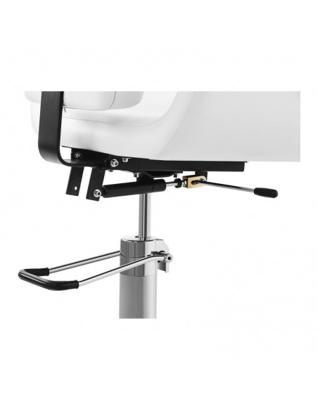 RECLINING STYLING CHAIR WHITE