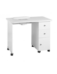 Wood desk with absorber 011B