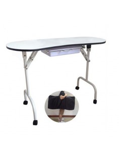 Folding desk 4031 white + bag