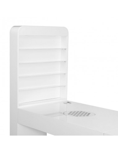 Cosmetic desk 310 white left
