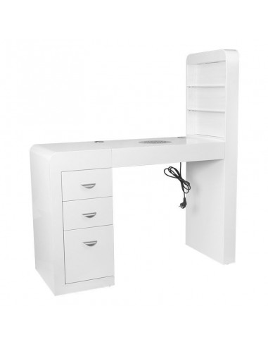 Cosmetic desk 310 white right