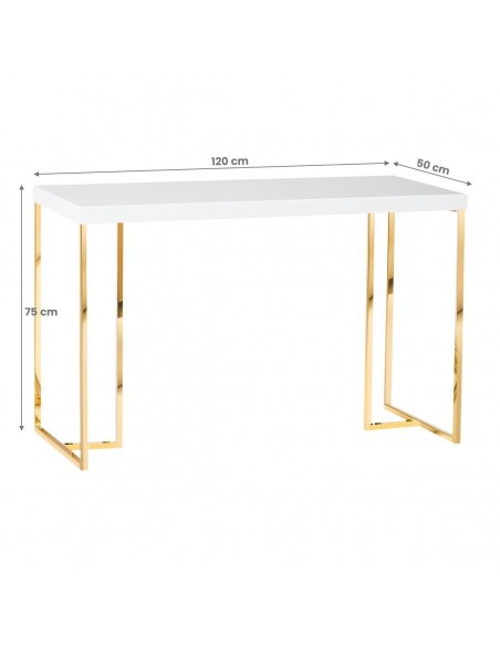 Cosmetic desk Agnes T2 white