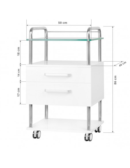 Podological helper 6052 white