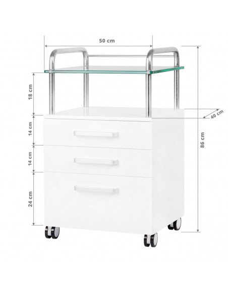 Podological helper 6053 white