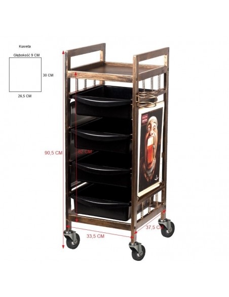 Gabbiano hairdresser helper 8-139
