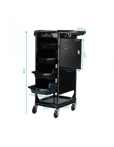 Gabbiano hairdresser's helper FX10C black