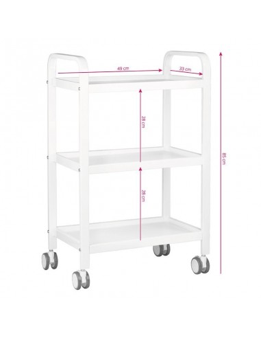 Cosmetic helper table HS-09 white