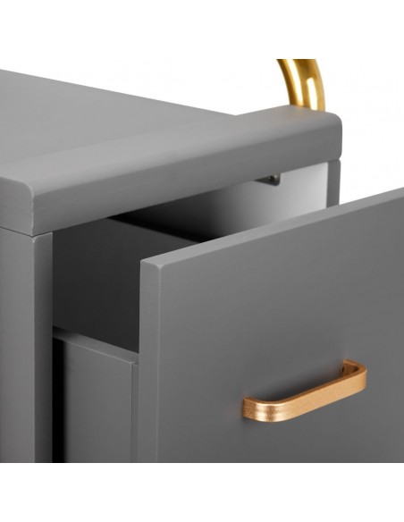 Gabbiano hairdresser's helper Solo gold - gray