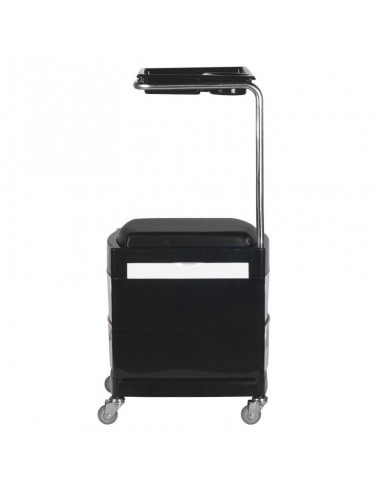 Helper - pedicure stool 16 plus black/white
