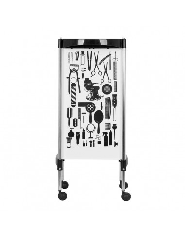 Gabbiano hairdresser's helper X11-6 white graphics