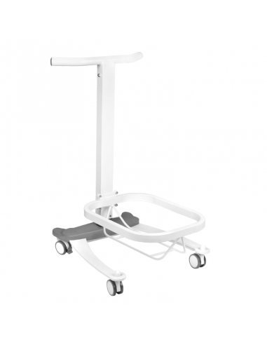 Comfort pedicure tray on wheels with Lift function