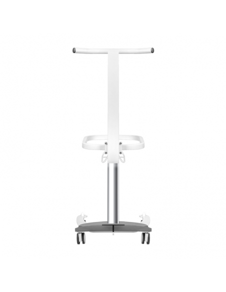 Comfort pedicure tray on wheels with Lift function