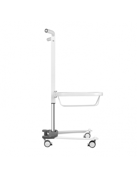 Comfort pedicure tray on wheels with Lift function