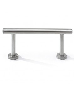 Gabbiano barber footstool 90 inox