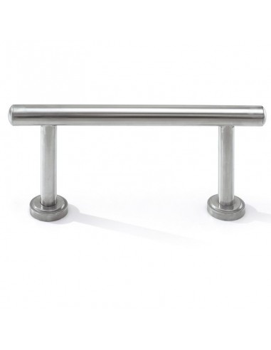 Gabbiano barber footstool 90 inox