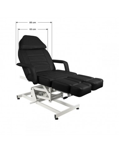 COSMETIC ELECTRIC CHAIR. AZZURRO 673AS PEDI 1 MOTOR BLACK