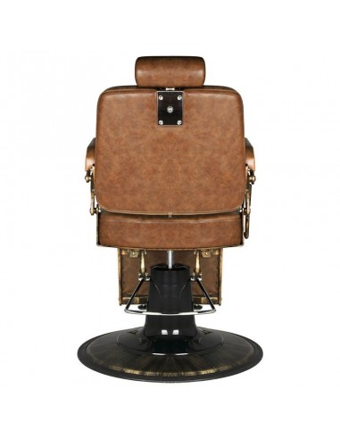 GABBIANO BARBER CHAIR BOSS OLD LEATHER BROWN