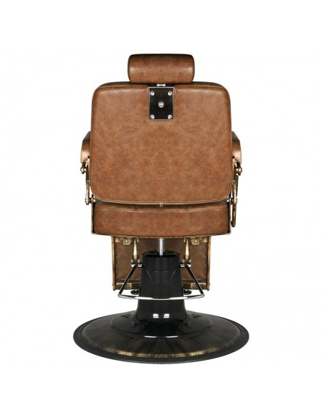 GABBIANO BARBER CHAIR BOSS OLD LEATHER BROWN