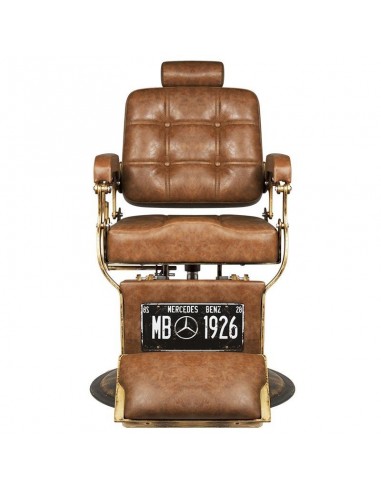 GABBIANO BARBER CHAIR BOSS OLD LEATHER BROWN