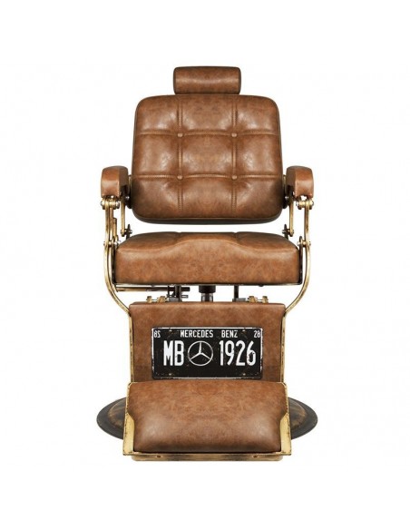 GABBIANO BARBER CHAIR BOSS OLD LEATHER BROWN