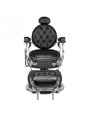 GABBIANO BARBER CHAIR CESARE SILVER