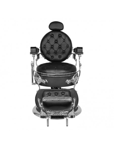 GABBIANO BARBER CHAIR CESARE SILVER