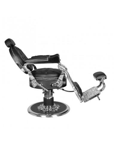 GABBIANO BARBER CHAIR CESARE SILVER