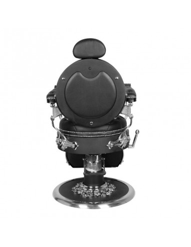 GABBIANO BARBER CHAIR CESARE SILVER