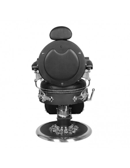 GABBIANO BARBER CHAIR CESARE SILVER