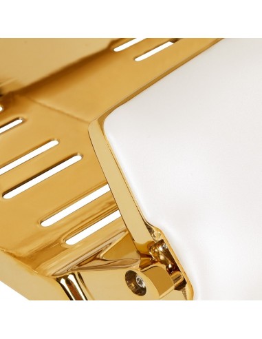 GABBIANO BARBER CHAIR FRANCESCO GOLD WHITE