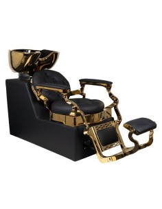 GABBIANO WASHBASINS CLAUDIUS GOLD BLACK