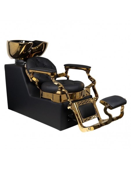 GABBIANO WASHBASINS CLAUDIUS GOLD BLACK