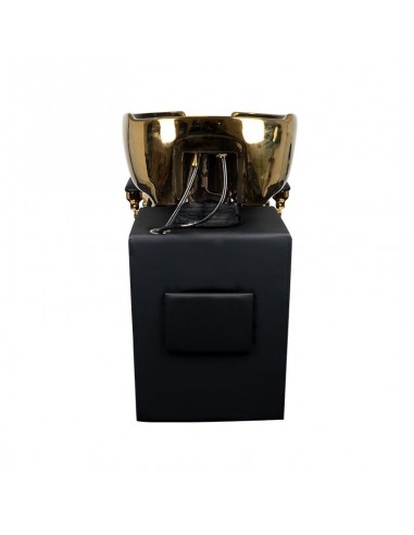 GABBIANO WASHBASINS CLAUDIUS GOLD BLACK