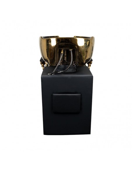 GABBIANO WASHBASINS CLAUDIUS GOLD BLACK
