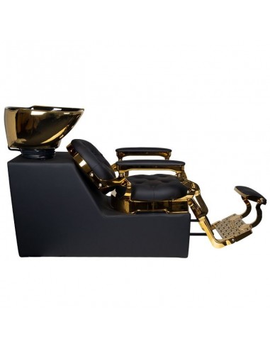 GABBIANO WASHBASINS CLAUDIUS GOLD BLACK