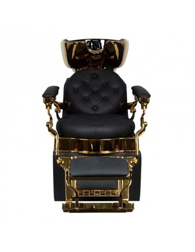 GABBIANO WASHBASINS CLAUDIUS GOLD BLACK