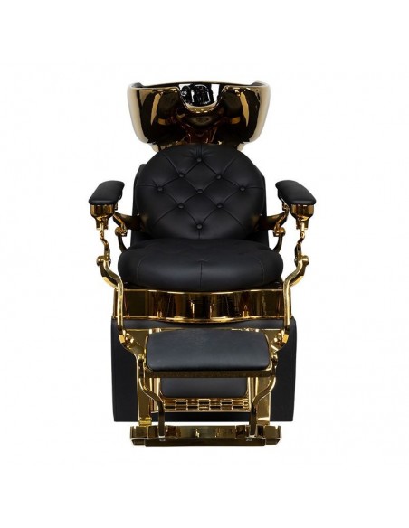 GABBIANO WASHBASINS CLAUDIUS GOLD BLACK
