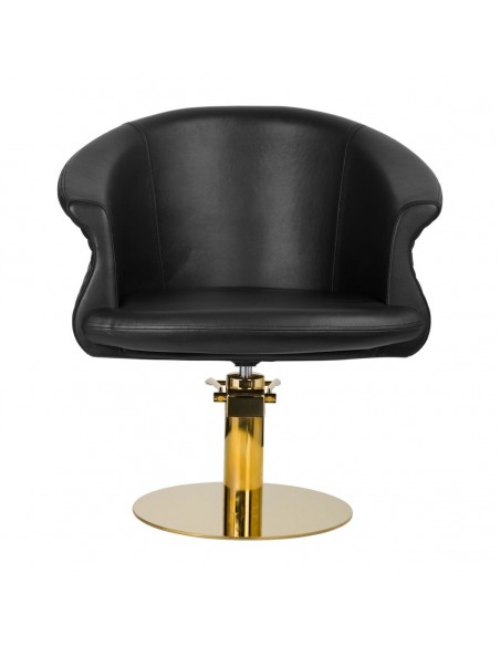 GABBIANO HAIRDRESSING CHAIR GOLDEN BLACK