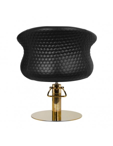 GABBIANO HAIRDRESSING CHAIR GOLDEN BLACK