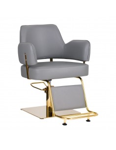 GABBIANO HAIRDRESSING CHAIR LINZ GOLDEN GRAY