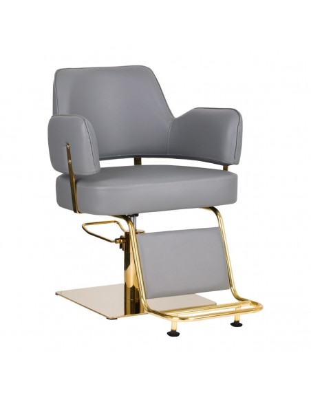 GABBIANO HAIRDRESSING CHAIR LINZ GOLDEN GRAY