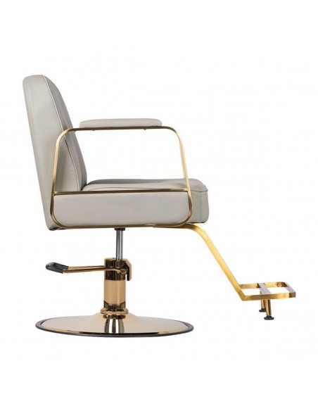 GABBIANO HAIRDRESSING CHAIR ACRI GOLD BEIGE