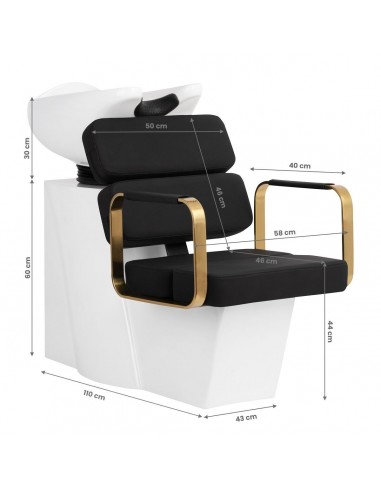 GABBIANO HAIRDRESSING CAR WASH PORTO GOLD BLACK