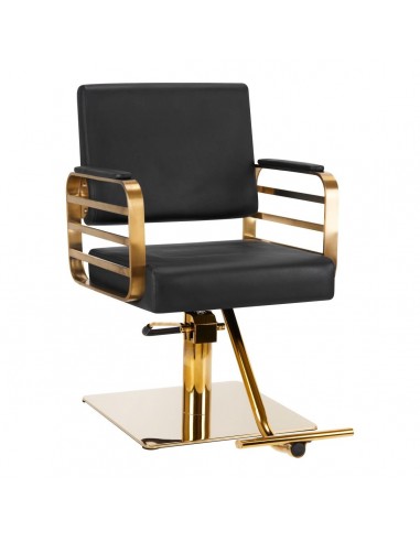 GABBIANO AVILA GOLD BLACK HAIRDRESSING CHAIR