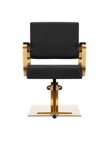GABBIANO AVILA GOLD BLACK HAIRDRESSING CHAIR