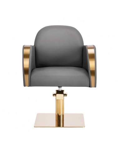 GABBIANO HAIRDRESSING CHAIR MALAGA GOLD GRAY